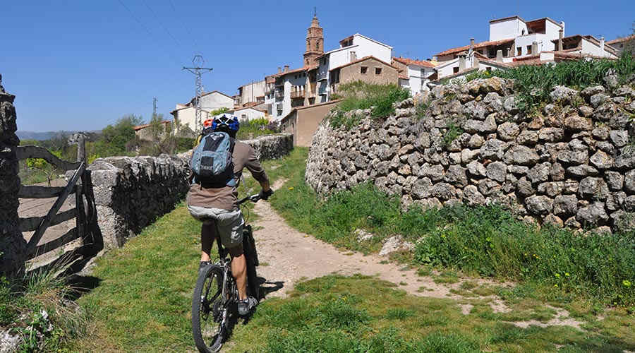 ruta en bici a Xiva de Morella